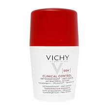 VICHY DEO CLINICAL CONTROL FEMME 96H  ROUGE 50ML